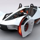 Honda Air Concept Design Car Poster Print on 10 mil Archival Satin Paper 26" x 16"