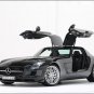 Brabus Mercedes-Benz SLS Car Poster Print on 10 mil Archival Satin Paper 16" x 12"