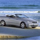 Mercedes-Benz CLK Class Cabriolet Car Poster Print on 10 mil Archival Satin Paper 16" x 12"