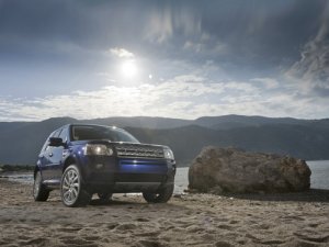 Land Rover LR2 Car Poster Print on 10 mil Archival Satin Paper 16" x 12"
