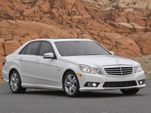 Mercedes-Benz E350 BlueTEC Car Poster Print on 10 mil Archival Satin Paper 16" x 12"