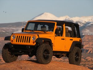 Jeep Easter Safari Car Poster Print on 10 mil Archival Satin Paper 16" x 12"