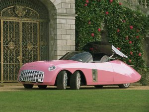 Thunderbird FAB 1 Concept Car Poster Print on 10 mil Archival Satin Paper 16" x 12""