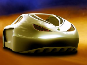 Alfa Romeo Spix Concept Archival Canvas Car Print (Rolled) 16" x 12"