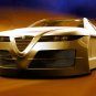Alfa Romeo Spix Concept Archival Canvas Car Print (Rolled) 16" x 12"