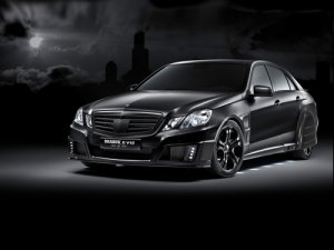 Brabus Mercedes Benz E V-12 Car Poster Print on 10 mil Archival Satin Paper 16" x 12"