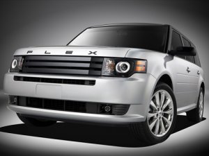 Ford Flex Titanium (2011) Car Poster Print on 10 mil Archival Satin Paper 16" x 12""