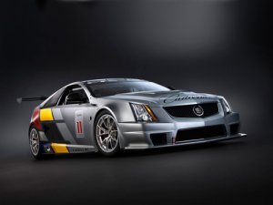 Cadillac CTS-V Coupe Race Car Poster Print on 10 mil Archival Satin Paper 20" x 15"