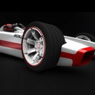 Honda Hot Wheels Racer Car Poster Print on 10 mil Archival Satin Paper 20" x 15"