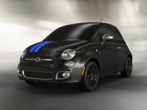 Fiat 500 Mopar Car Poster Print on 10 mil Archival Satin Paper 16" x 12"