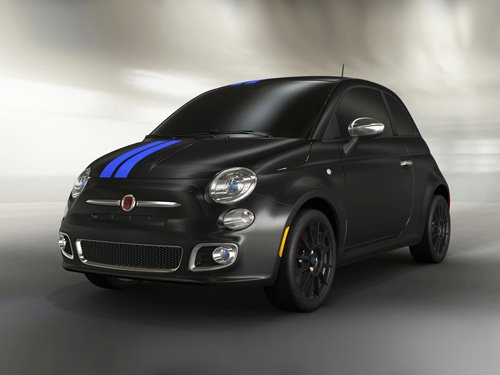 Fiat 500 Mopar Car Poster Print on 10 mil Archival Satin Paper 20" x 15"