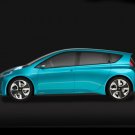Toyota Prius c Concept Car Poster Print on 10 mil Archival Satin Paper 20" x 15"