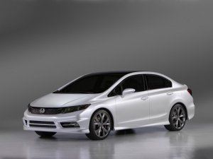 Honda Civic Concept Car Poster Print on 10 mil Archival Satin Paper 20" x 15"