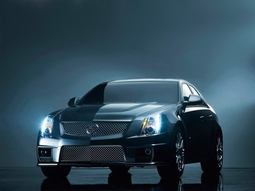 Cadillac CTS-V Sport Sedan Car Poster Print on 10 mil Archival Satin Paper 20" x 15"