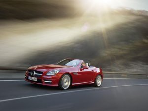 Mercedes-Benz SLK 2012 Car Poster Print on 10 mil Archival Satin Paper 20" x 15"