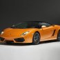 Lamborghini Gallardo LP560-4 Bicolore Car Poster Print on 10 mil Archival Satin Paper 16" x 12"