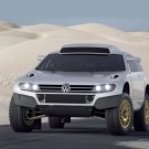 Volkswagen Race Touareg 3 Qatar Concept Car Poster Print on 10 mil Archival Satin Paper 16" x 12"