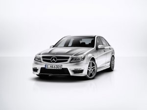 Mercedes-Benz C63 AMG Car Poster Print on 10 mil Archival Satin Paper 20" x 15"