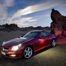 Mercedes-Benz SLK 350 Roadster Car Poster Print on 10 mil Archival Satin Paper 16" x 12"