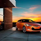 Hyundai Veloster (2012) Car Poster Print on 10 mil Archival Satin Paper 26" x 16"