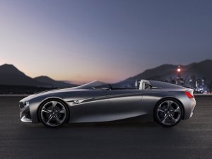 BMW ConnectedDrive Concept Car Poster Print on 10 mil Archival Satin Paper 16" x 12"