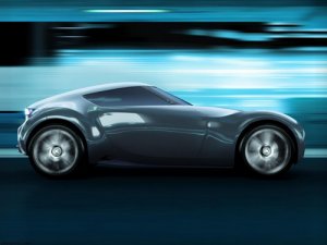 Nissan ESFLOW Concept Car Poster Print on 10 mil Archival Satin Paper 16" x 12"