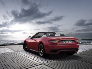 Maserati GranCabrio Sport 2012 Car Poster Print on 10 mil Archival Satin Paper 16" x 12"