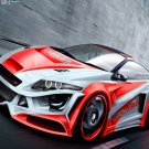 Honda CR Z Sport Concept Car Poster Print on 10 mil Archival Satin Paper 16" x 12"