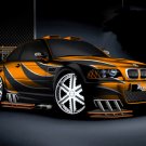 BMW Tuned Custom Car Poster Print on 10 mil Archival Satin Paper 16" x 12"