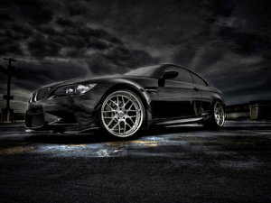BMW 3 Series Car Poster Print on 10 mil Archival Satin Paper 26" x 16"