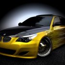 BMW M5 Custom Car Poster Print on 10 mil Archival Satin Paper 16" x 12"