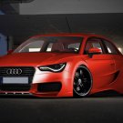 Audi A1 Car Poster Print on 10 mil Archival Satin Paper 16" x 12"