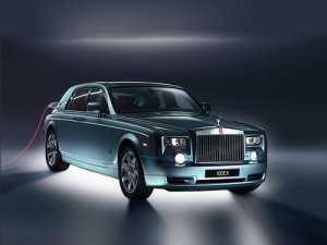 Rolls-Royce Phantom 102EX Experimental Electric Car Poster on 10 mil Archival Satin Paper 20" x 15"