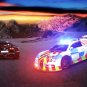 Bugatti Veyron Police Car Chase Car Poster Print on 10 mil Archival Satin Paper 21" x 15"