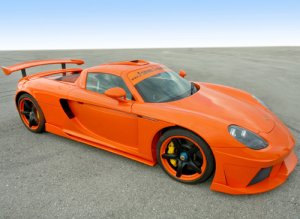 Porsche Koenigseder Carrera GT Car Poster Print on 10 mil Archival Satin Paper 16" x 12"