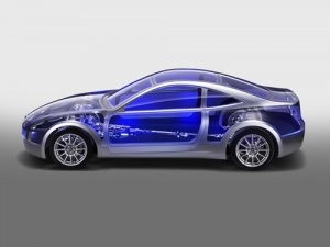 Subaru BOXER Archtecture Sports Car Poster Print on 10 mil Archival Satin Paper 20" x 15"