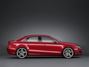 Audi A3 Concept Car Poster Print on 10 mil Archival Satin Paper 16" x 12"