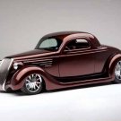 Ford Coupe (1932) Custom Car Poster Print on 10 mil Archival Satin Paper 16" x 12"
