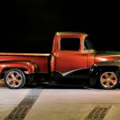 Ford F100 Custom Truck Poster Print on 10 mil Archival Satin Paper 16" x 12"