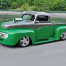 Ford F100 (1948) Custom Truck Poster Print on 10 mil Archival Satin Paper 16" x 12"