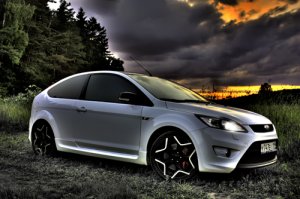Ford Focus ST Car Poster Print on 10 mil Archival Satin Paper 16" x 12""