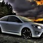Ford Focus ST Car Poster Print on 10 mil Archival Satin Paper 16" x 12""