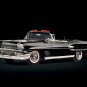 Pontiac Bonneville Convertible (1958) Car Poster Print on 10 mil Archival Satin Paper 16" x 12"