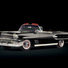 Pontiac Bonneville Convertible (1958) Car Poster Print on 10 mil Archival Satin Paper 20" x 15"