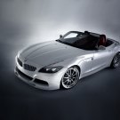 BMW Z4 MWDesign White Flame Car Poster Print on 10 mil Archival Satin Paper 16" x 12"