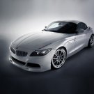 BMW Z4 MWDesign White Flame Car Poster Print on 10 mil Archival Satin Paper 16" x 12"