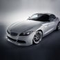 BMW Z4 MWDesign White Flame Car Poster Print on 10 mil Archival Satin Paper 20" x 15"