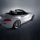 BMW Z4 MWDesign White Flame Car Poster Print on 10 mil Archival Satin Paper 20" x 15"