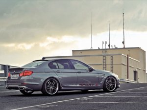 AC Schnitzer BMW ACS5 Sport S Saloon Car Poster Print on 10 mil Archival Satin Paper 16" x 12"