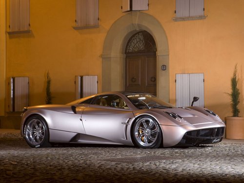 Pagani Huayra Car Poster Print on 10 mil Archival Satin Paper 16" x 12"